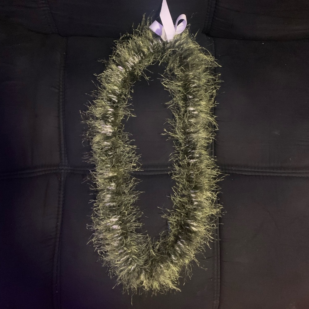 Fluffy Hawaiian leis
